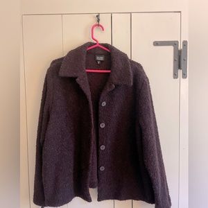 Eileen Fisher Wool Boucle jacket Medium